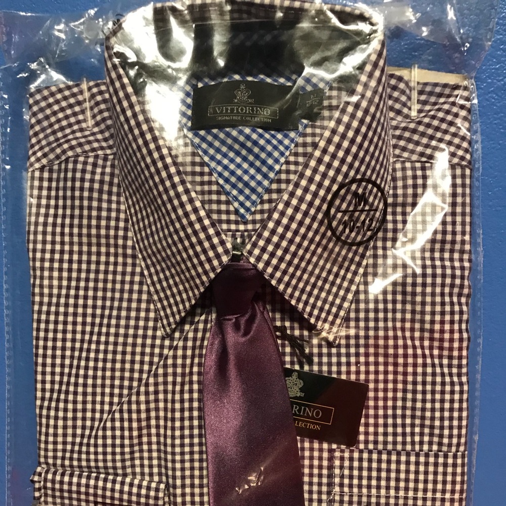 Boys Vittorino Shirt and Tie